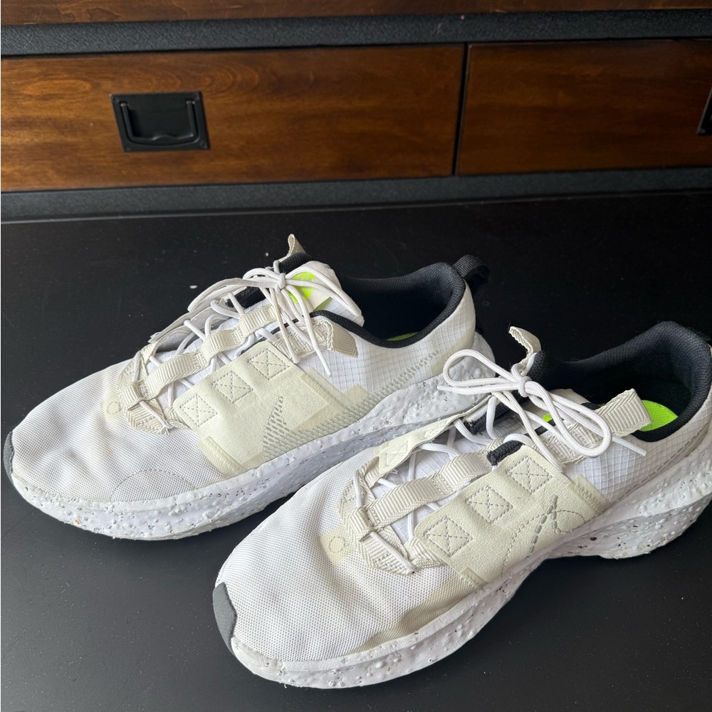 Nike Crater Impact Men’s White Shoes - Size 12